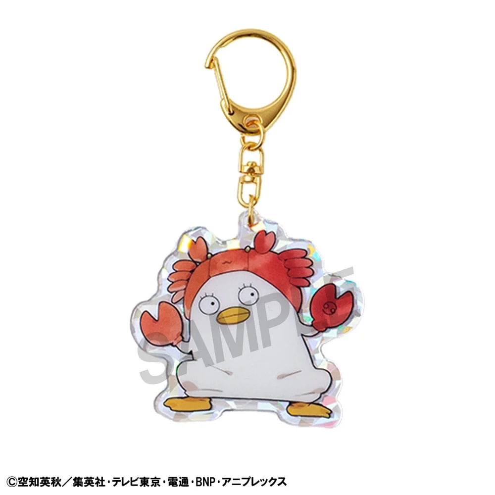 Gintama Acrylic Mascot Charms Elizabeth 12 zodiac signs spring & summer 5cm Blind Box - 1 Unidade